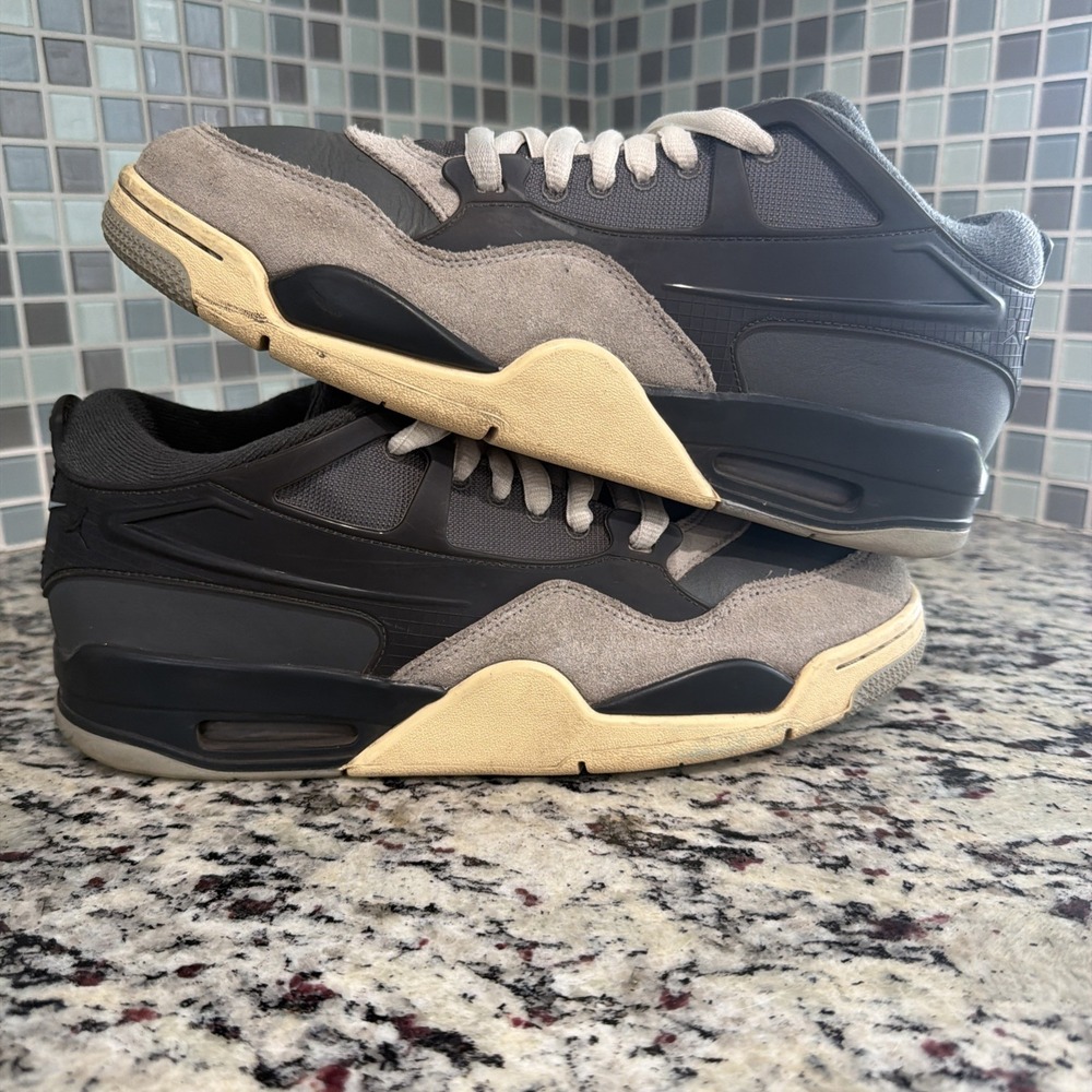 Nike Air Jordan 4 RM Mens 11 Iron Grey Good Athletic Sneakers FQ7939-002